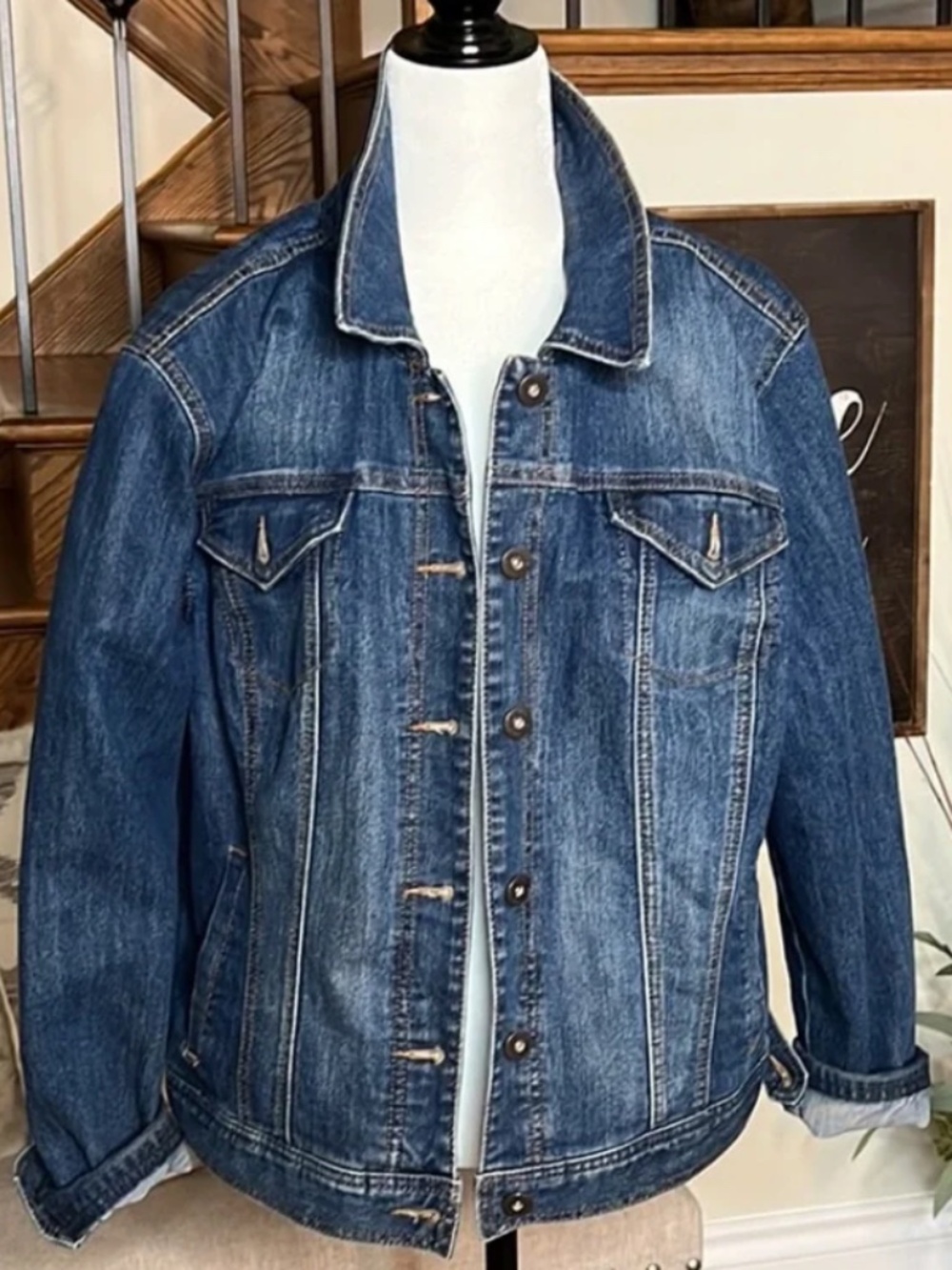 Soft and comfortable Jean Jacket PRISTINE XL